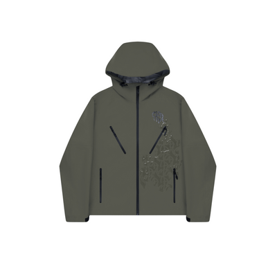 Mertra Monogram Shell Jacket (Green)