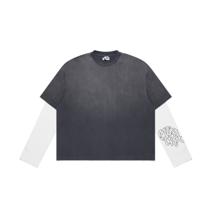Mertra Layered Tee (Grey)