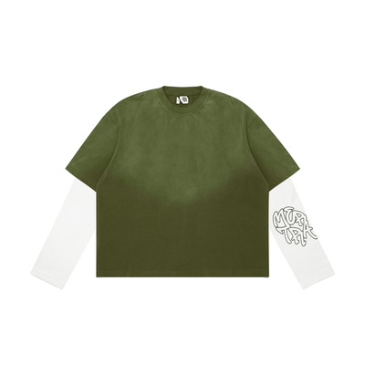 Mertra Layered Tee (Green)