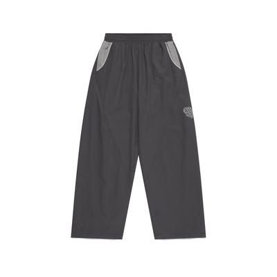 Mertra Nylon Track Pants (Grey / Grey)