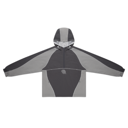 Mertra Nylon Track Jacket (Grey / Grey)