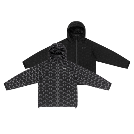 Mertra  Reflective Monogram Jacket (Black)